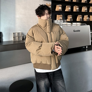 美式复古冬季加厚短款棉服   防水立领飞行服面包服外套898 P108图片