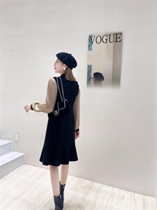 2022春装气质女人味连衣裙图片
