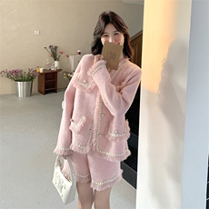 【现货主推】时尚小香风套装短裤两件套2C081-5203P135K198，女装套装/套裙，2C081