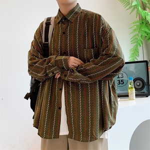 男春秋情侣宽松休闲衬衣GC32P33图片
