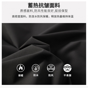 Tide户外高品质防寒单拉链冬季加厚百搭棉衣丝绵 HY2999-P78控129图片
