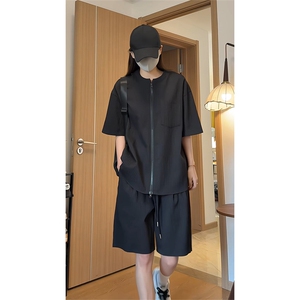 薄款短袖短裤套装宽松透气运动两件套男DC2278特P35/DK8703特P25图片