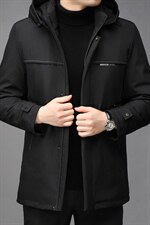 冬装男士羽绒外套新款宽松连帽可卸羽绒棉服保暖上衣GRW113-P260图片