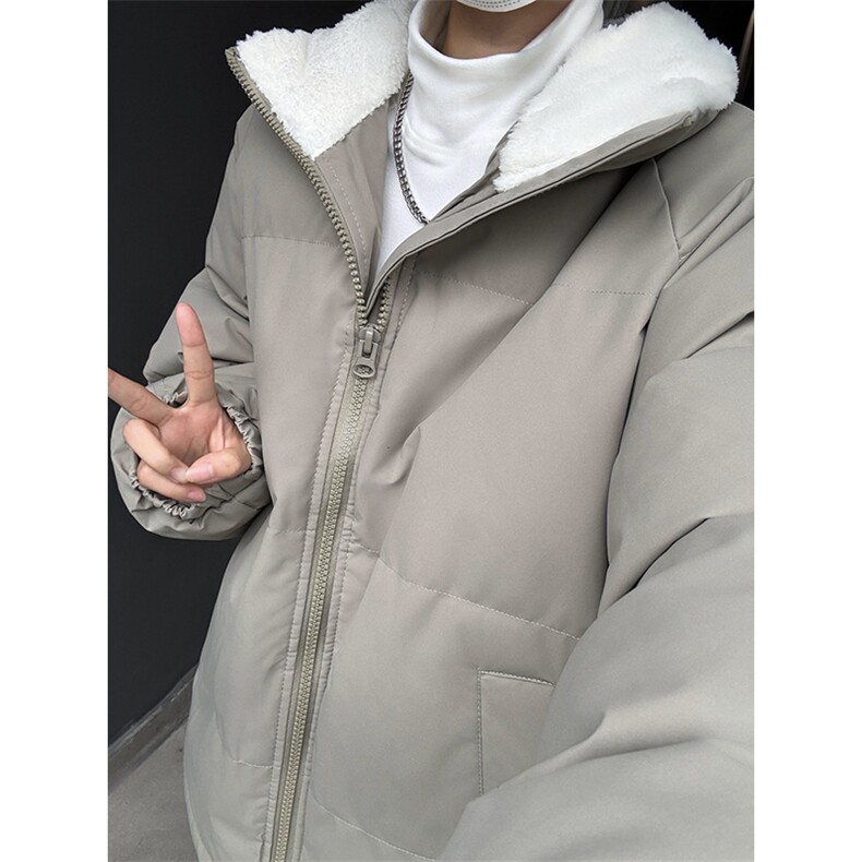 现货高品质美式高街冬季重磅三防加绒加厚羽绒棉衣厚外套棉服,男装棉衣,电商A486-1