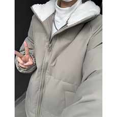 现货高品质美式高街冬季重磅三防加绒加厚羽绒棉衣厚外套棉服，男装棉衣，电商A486-1