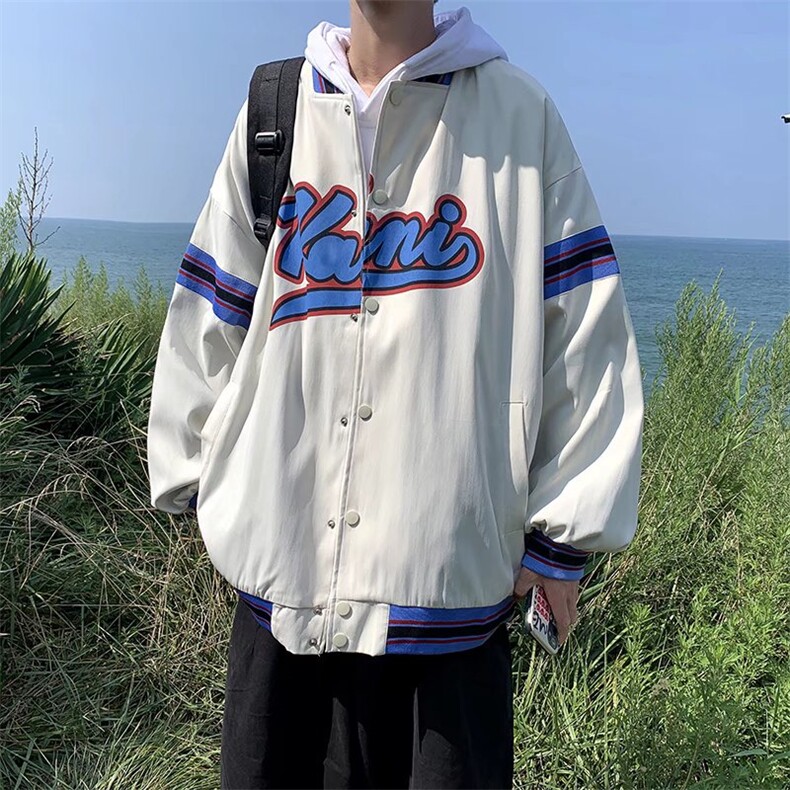 春秋新款棒球服外套男百搭韩版潮流夹克ins休闲运动服W2897-P42,男装夹克,星座512-2