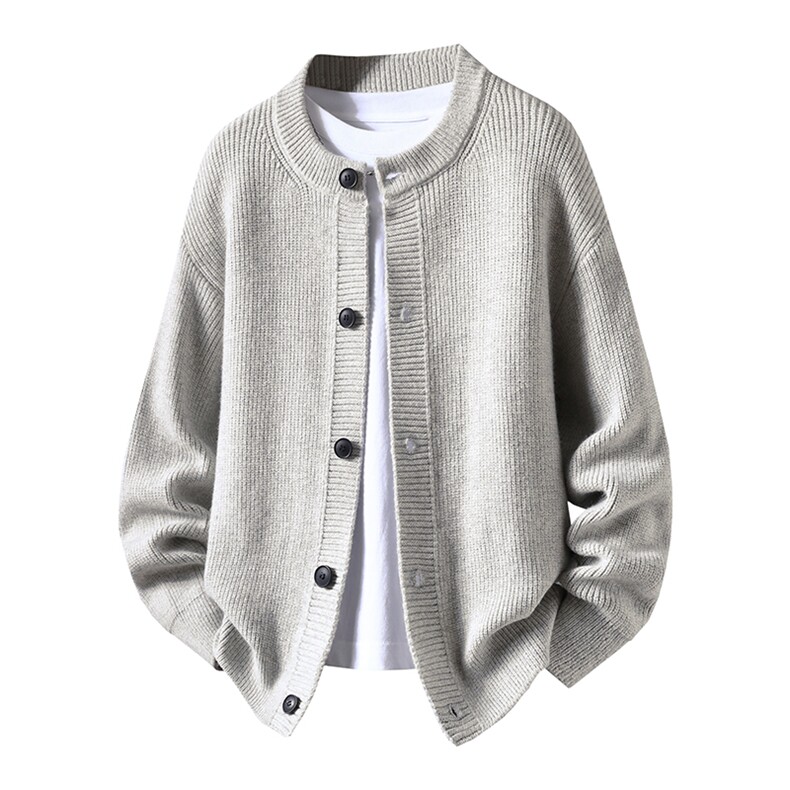 【直播】8723-P652025年秋季时尚毛衣针织开衫男士宽松长袖，男装针织衫/毛衣，电商A113