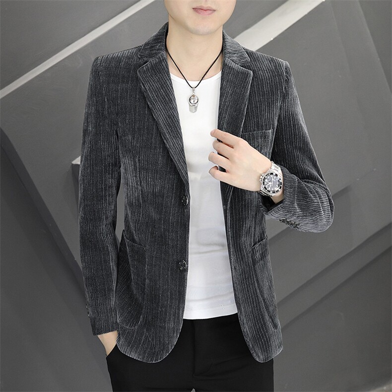 新款春秋帅气休闲韩版时尚潮流修身男士小西服外套-P90,男装西服,星座613B