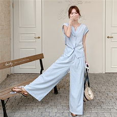 现货后背绑带套装2C090-8883-P135-K188，女装套装/套裙，2C090