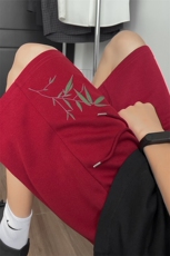 现货已做版权新中式休闲短裤宽松风五分裤男女DK51-P30控48，男装牛仔裤，星座205-5