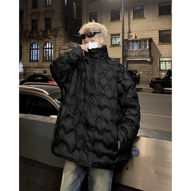 F105-P90冬季韩版潮流棉衣男2024新款潮流百搭保暖棉服外套,男装棉衣,星座512-6