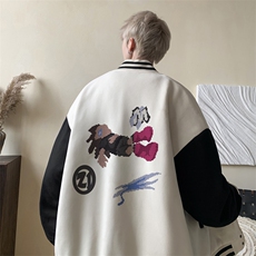 ！棒球服棉衣男棉衣男士棉服男冬季棉袄外套男BJM477-P90，男装棉衣，电商B371