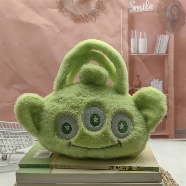 多眼怪手提包，鑫悦毛绒玩具