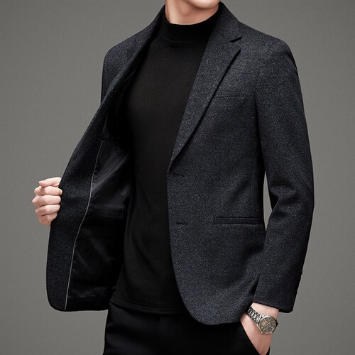 D2505男式2023春季新款便西男韩版西装外套商务休闲西服男装P190,男装西服,电商B360