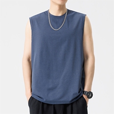 无袖背心男夏季运动坎肩衣服打底男装白色短袖t恤A406T882特P23，男装T恤，星座309（原A406）