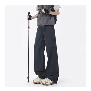 GX5165P45工装休闲宽松直筒登山裤日系韩版速干裤户外运动长裤男图片