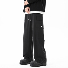 高转化工装港风新款男宽松运动长裤X416b-1-KL909-特P38控68，男装工装外套，星座416B-1