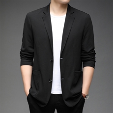 男士新款西装外套男秋季中年休闲单件上衣爸爸西服HPN688053-P170，男装西服，电商B212（原钱塘6029）