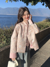 春装新款！大量！风新中式盘扣外套2C133-6018-P165-K268，女装短外套，2C133