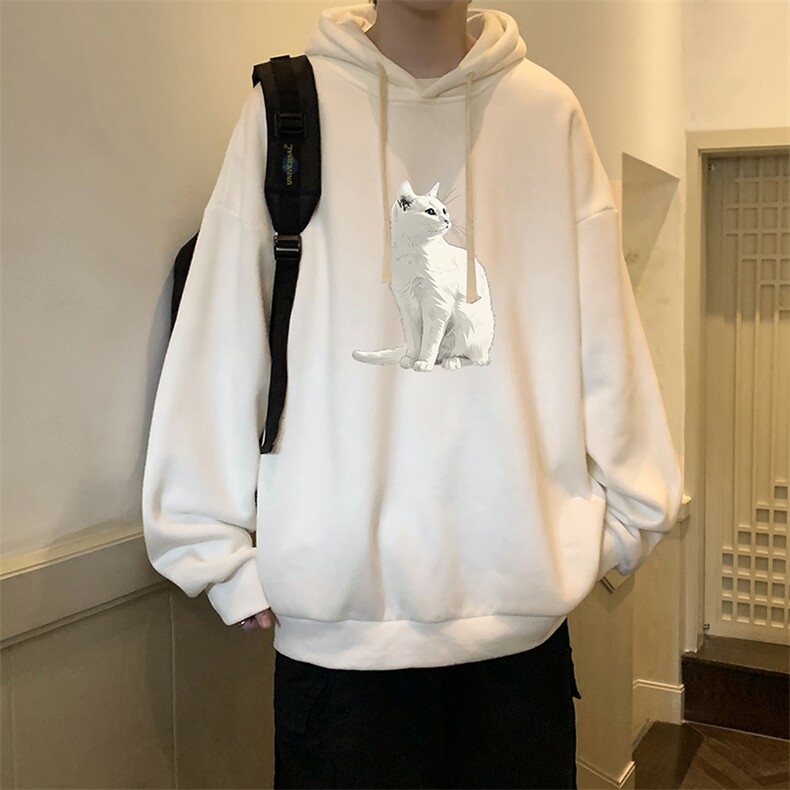 连帽卫衣男大码胖子帽衫大号运动服WY2407-P35,男装卫衣,电商A040
