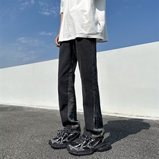 牛仔裤男秋季潮大码休闲裤子高街1276-P45，男装牛仔裤，星座910-5