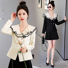 小香风气质女神范高级感御姐西装外套2023年春夏季，女装西装，火爆靓佳人