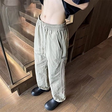 DB855-P43抖音直播高品质透气宽松百搭机能风男士休闲裤潮，男装休闲裤，星座603-2