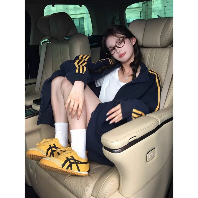 5294-P48包边拉条食毛华棉复合三条杠立领外套薄款,女装卫衣/绒衫,星座617A-2