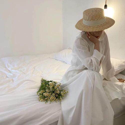 百搭款娃娃领衬衫，女装衬衫，LUCY