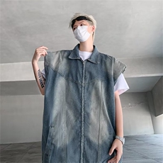 男夏季新款无袖牛仔马甲L611P62，男装背心/马甲，星座1116-2