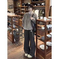 潮牌花卉刺绣外套男2025秋季新品翻领情侣复古百搭卫衣工装夹克，男装夹克，星座506A