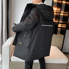 （）卡通工重艺立领潮牌宽松落肩情侣学生鸭绒羽绒服控349，男装羽绒服，星座301D-4(原星座1004-4）