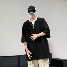 T恤春季男时尚潮牌潮日常新款标准圆领简约青春流行短袖，男装T恤，星座716-3
