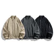棒球服特批P75美式潮牌复古工装开衫外套男宽松休闲夹克男SY2501，男装夹克，星座610B-1
