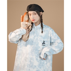 1404-1-c35-P68秋冬新款衬衫纯棉牛仔衬衣，男装衬衫，星座1404-1