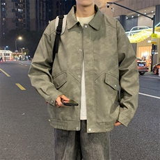 现货春季新款工装夹克男飞行员美式上衣外套A02521-P90，男装夹克，星座308B-2