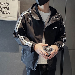 312A-8010-P105  2025春装社会小伙夹克外套男休闲潮流韩版上衣A图片