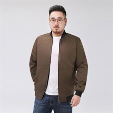 春装新款男士夹克衫男上衣薄款休闲外套XL-8XL加肥大码8809款，男装夹克，星座802
