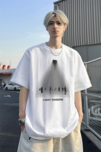 240g美式重磅短袖T恤 FSDX291 M-5XL 特批25无差价控48图片