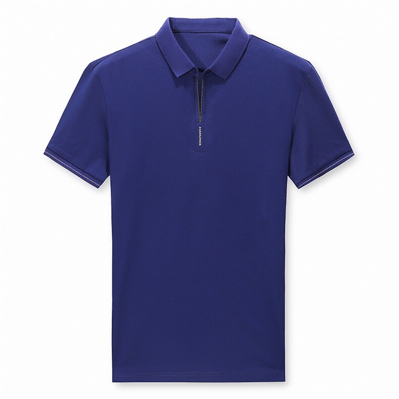 短袖t恤男上衣服2023夏季打底衫新款Polo商务休闲中年男装体恤衫,男装T恤,电商B212（原钱塘6029）