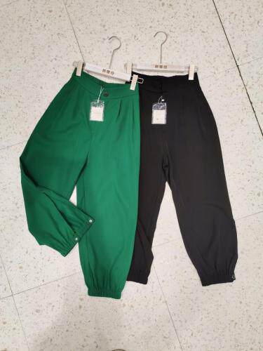 裤脚开叉，女装，新雅行-1