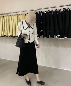 onetwo（设计）包边小香外套,其它,one&two