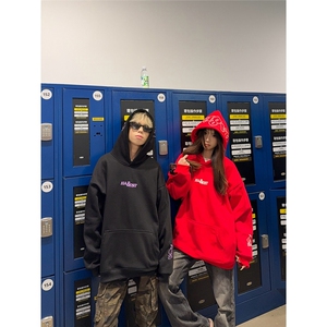 新款美式复古连帽卫衣男款重工刺绣重磅帽衫上衣帽衫图片