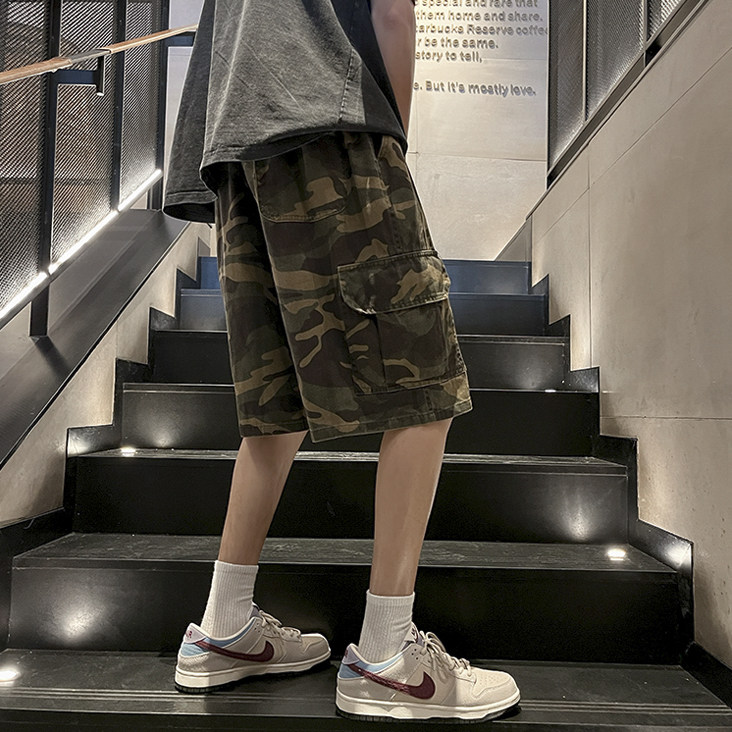 夏季潮牌迷彩工装短裤五分裤 712- A412 S-XXL p45图片