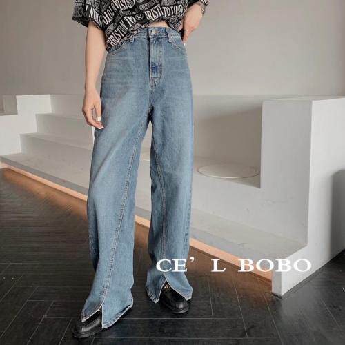 春季新款。韩版牛仔裤，女装牛仔裤，CE