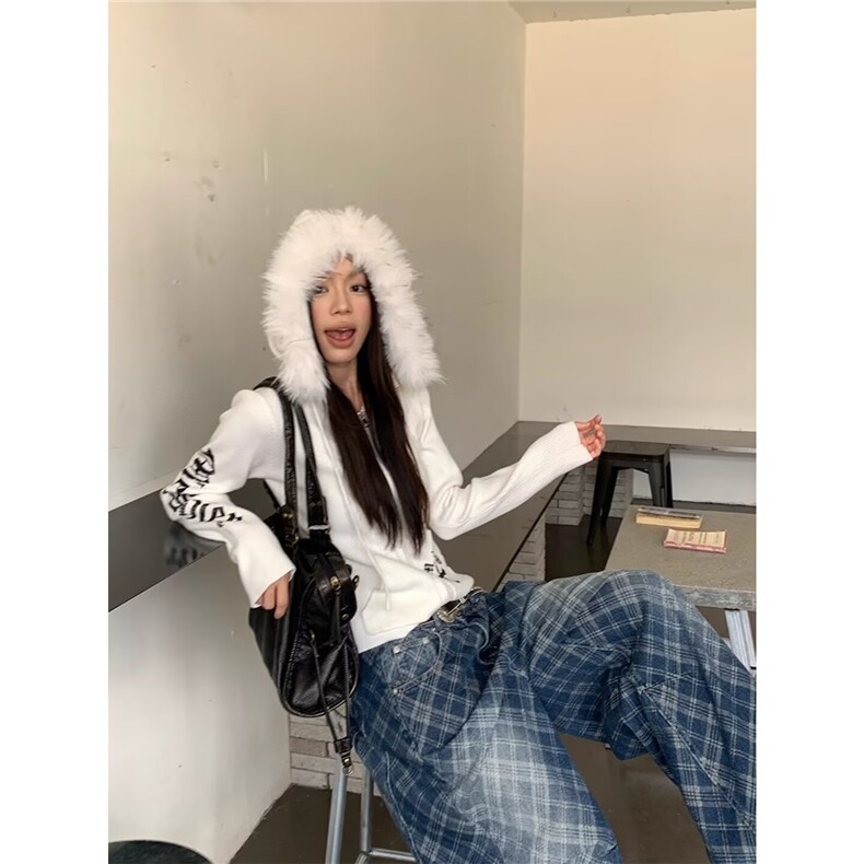 美式高街牛仔裤男新款休闲宽松直筒阔腿裤潮牌裤子LN16066-P55,男装牛仔裤,星座1008