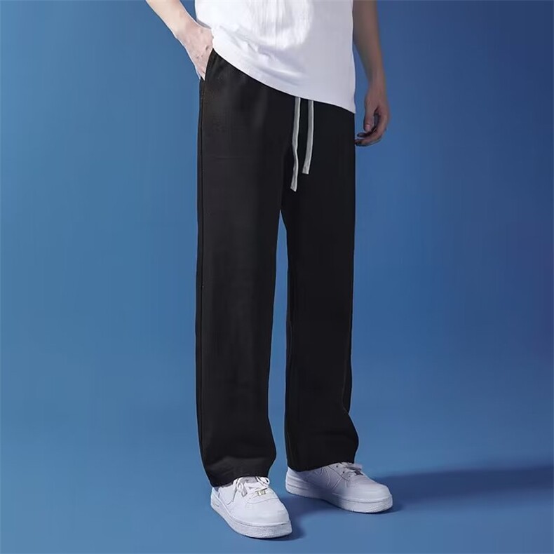 夏季新款牛仔裤男士宽松大码高街复古水洗直筒休闲KK6040-P35,男装牛仔裤,星座1109-3