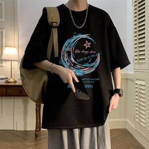 麂皮绒短袖t恤男大码半袖男 酒店风 JD82341-P25图片