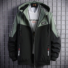 新款春秋季外套男士痞帅气衣服韩版潮流工装立领夹克JK135-P65，男装夹克，星座1206（原A206）