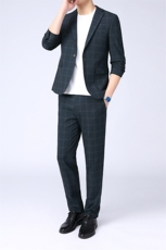 GDN5458四季款新款男士礼服西装修身商务休闲男装西服两件套装，男装西服套装，电商B360